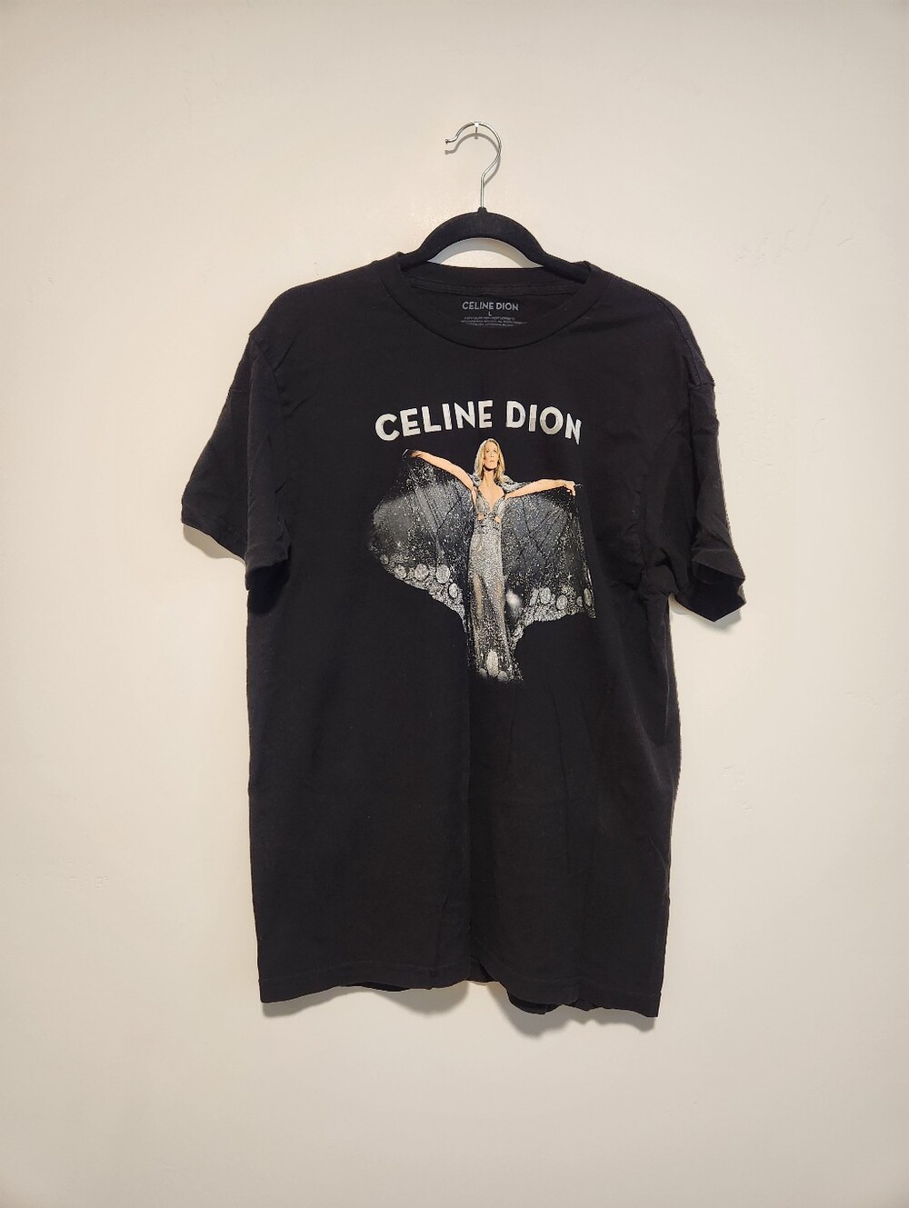 Celine Dion Courage Tour Concert Merch Size Large